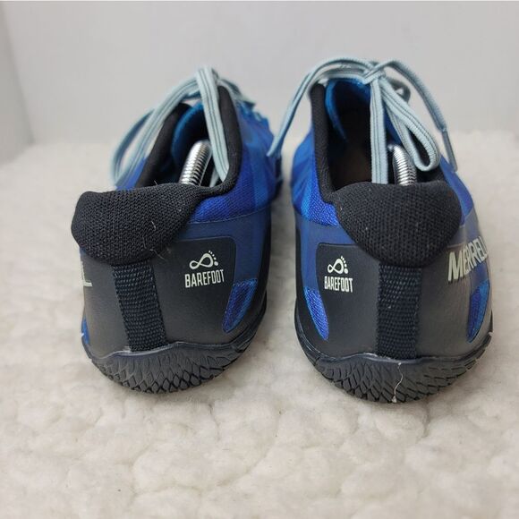 Merrell Vapor Glove 3 Barefoot Mens Size 13 Blue Running Shoes - Picture 4 of 10